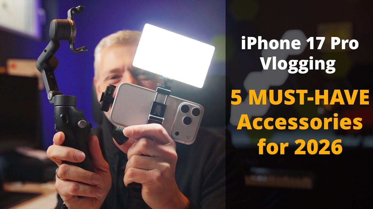 iPhone 17 Pro: 5 MUST-HAVE Accessories for (Video) Creators