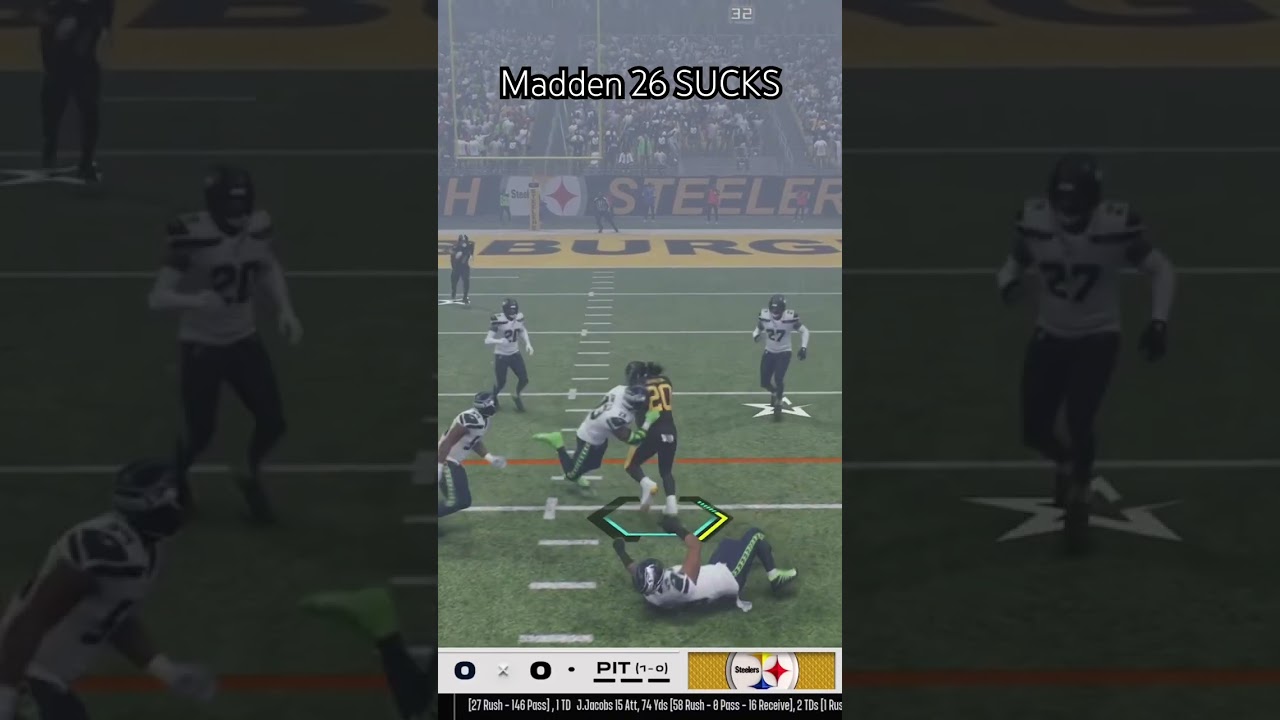 BREAKING NEWS MADDEN 26 IS TRASH 😭🔥 #madden26 #maddenfranchise #nfl #easports