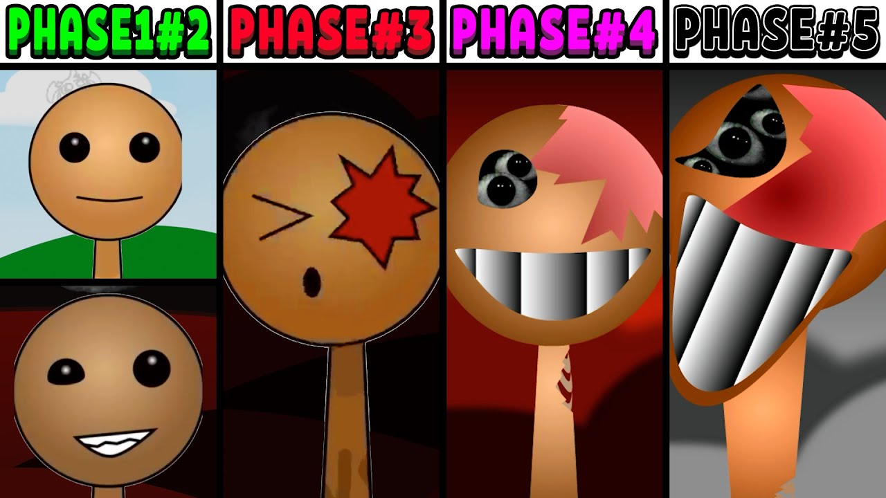 All Phases in New Incredibox Sprunki Oc of Buddy 2: From Phase 1 to Phase 5
