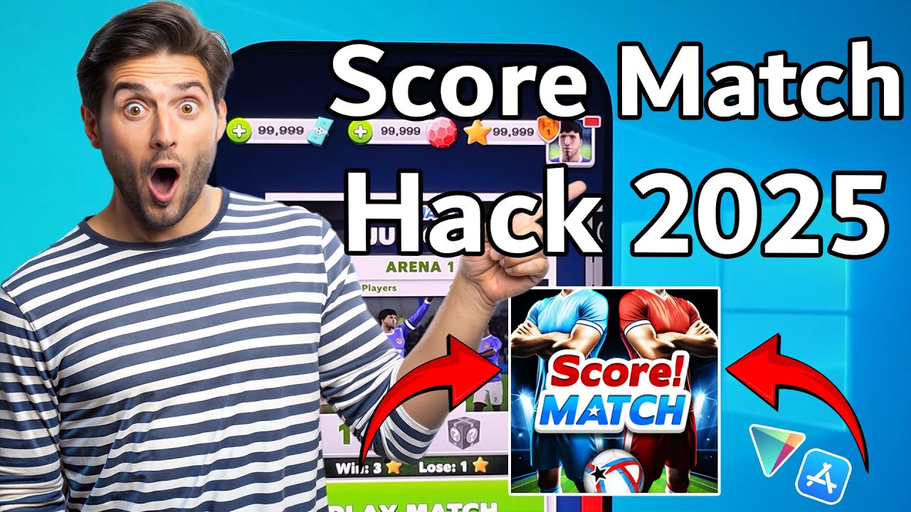 Score Match Hack 2025 - How I Got Unlimited Gems FREE in Score Match
