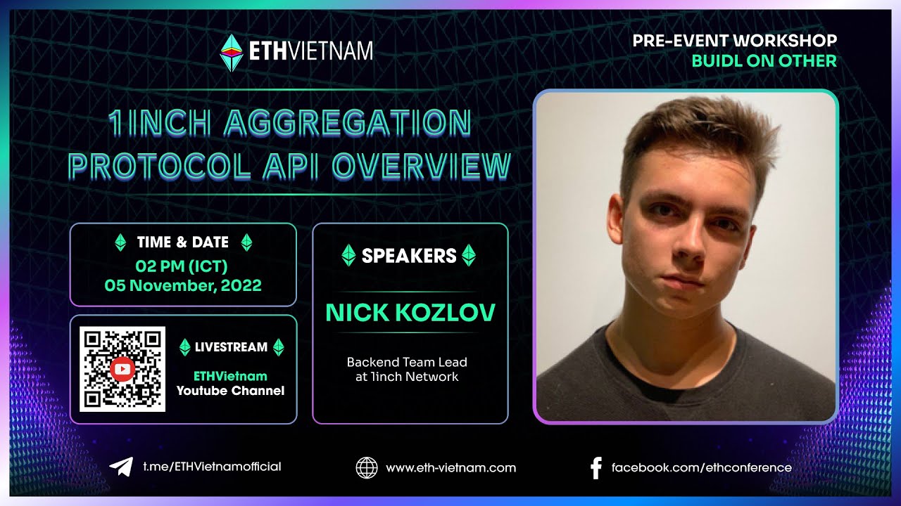 [Online Workshop-Course #3]  1INCH AGGREGATION PROTOCOL API OVERVIEW