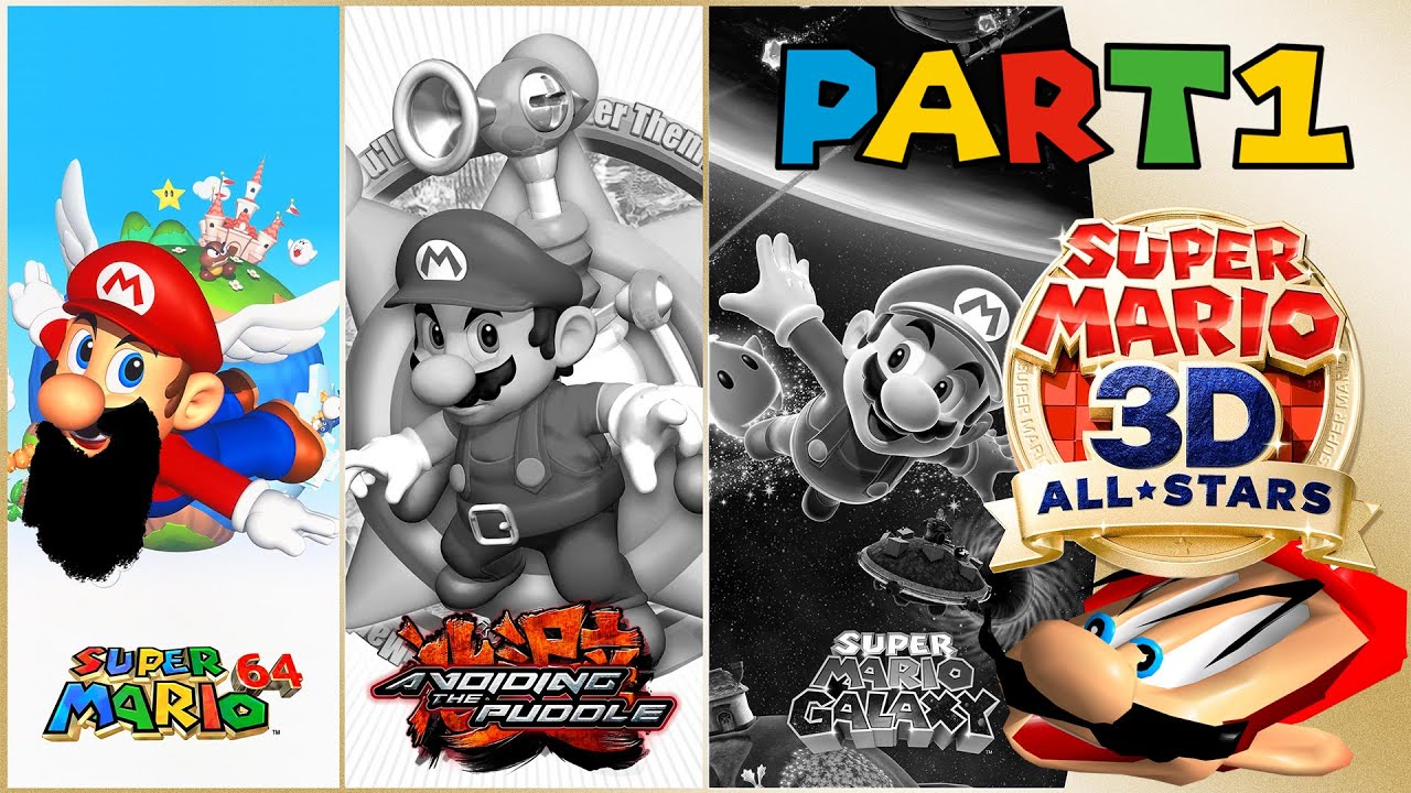 Aris Plays Super Mario 64, Perfect 120 Star Run: Part 1 | 3D All-Stars
