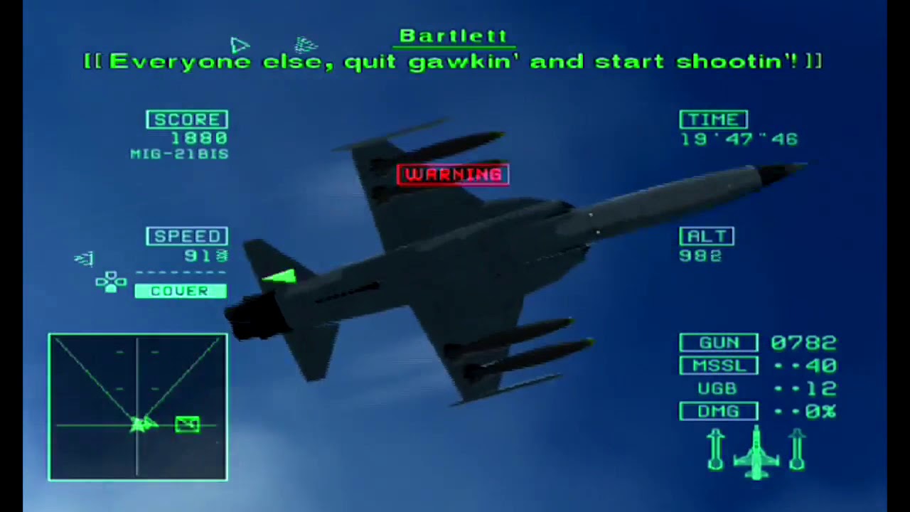Mission 2: Open War (Ace Difficult) - Ace Combat 5 Playthrough
