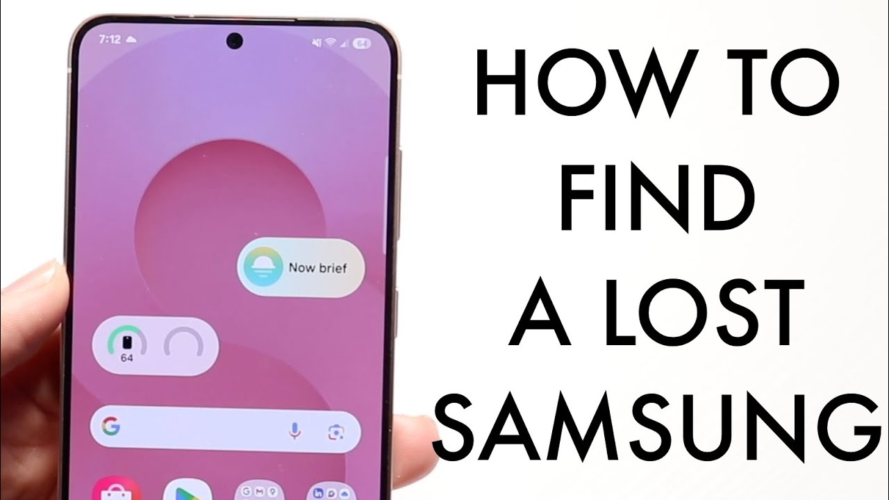 Как найти потерянный телефон Samsung! (2025)