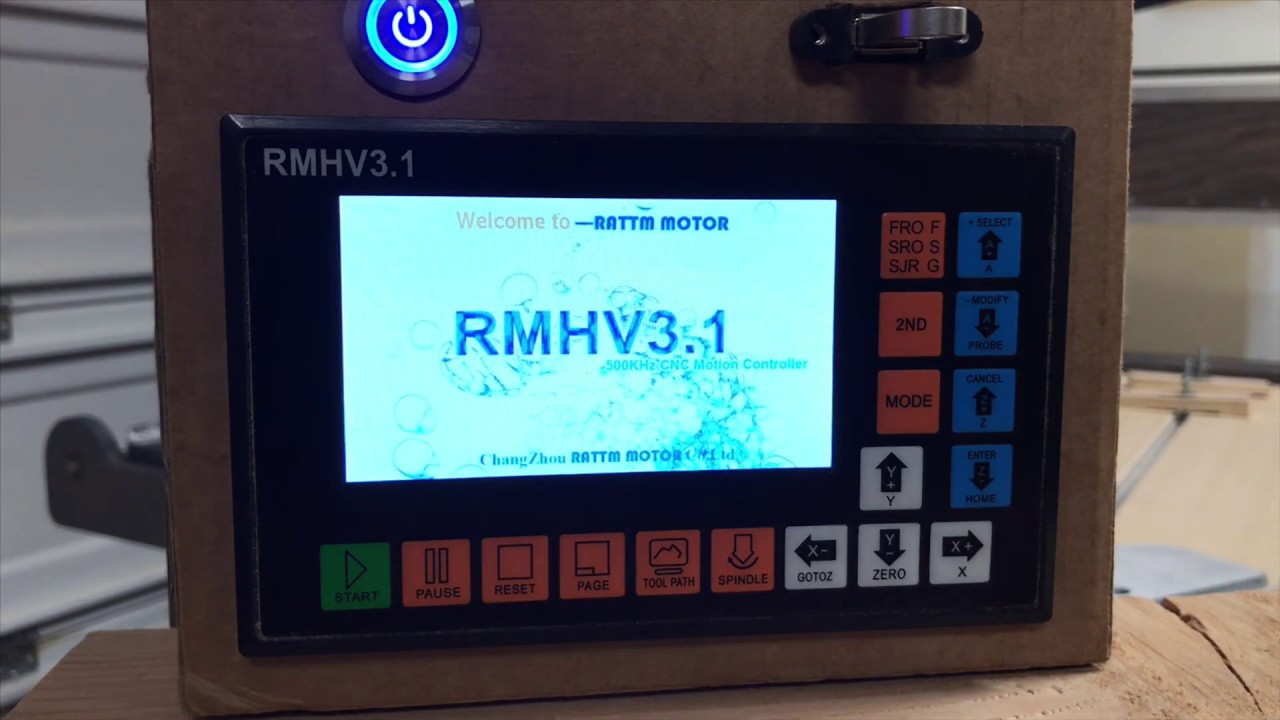 DDCSV3.1 / RMHV3.1 RATTM MOTOR CNC Offline Controller Menus / Parameters List