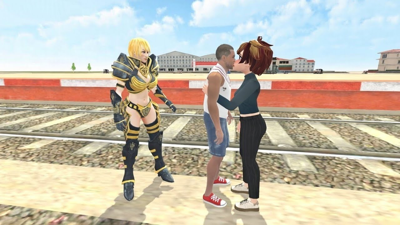 🤯 GIRLFRIEND VS MY WIFE 😂 FIGHT BECAUSE I KISSING MY GIRLFRIEND 💥 IN INDIAN THEFT AUTO SIMULATOR 
