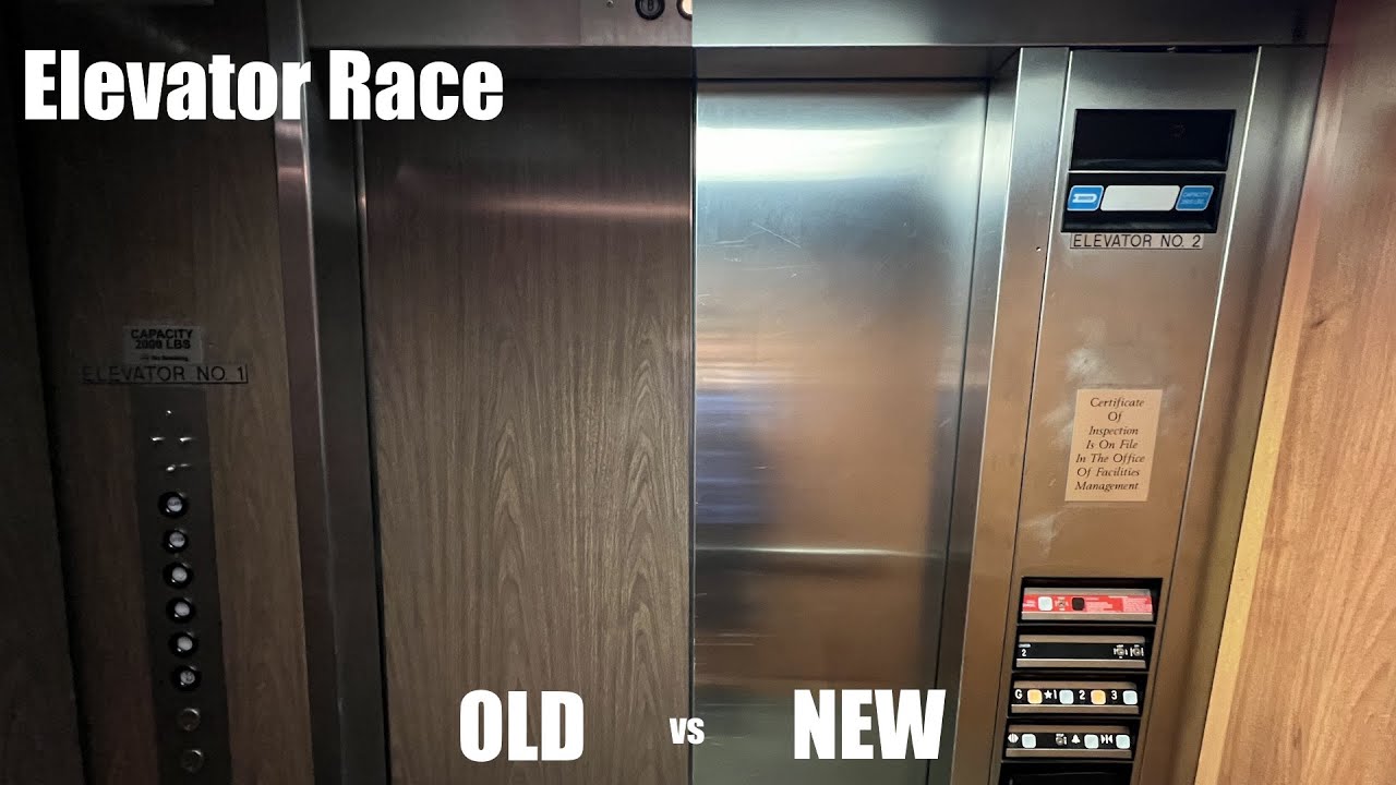 Elevator Race - Old vs New!