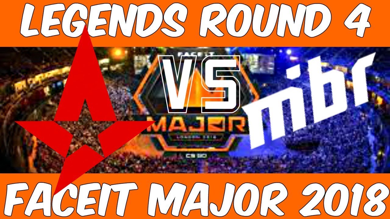 Astralis vs MIBR FACEIT Major london 2018 CSGO Highlights -DUST2 - Legends Stage