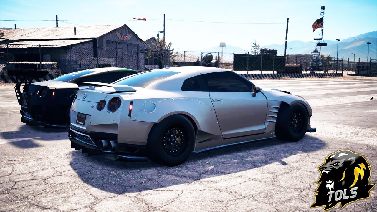 1500HP+ NISSAN GTR R35 BUILD & ONLINE DRAG RACING!! - NFS PAYBACK
