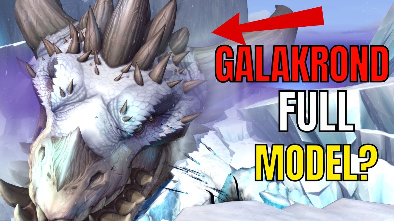 Do they keep the full model of Galakrond outside Dawn Of The Infinite? | Out Of Bounds