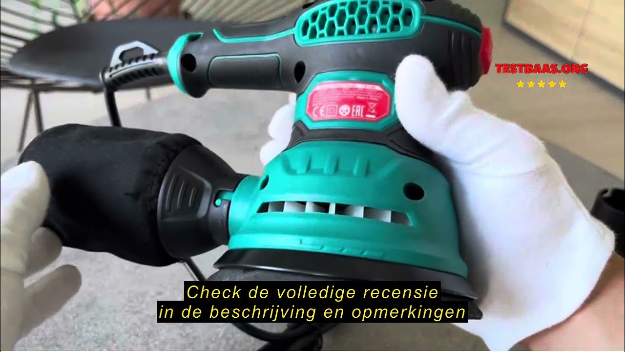 Review HYCHIKA BETTER TOOLS FOR BETTER LIFE HYCHIKA Excentrische schuurmachine, 300 W, 12000OPM exce