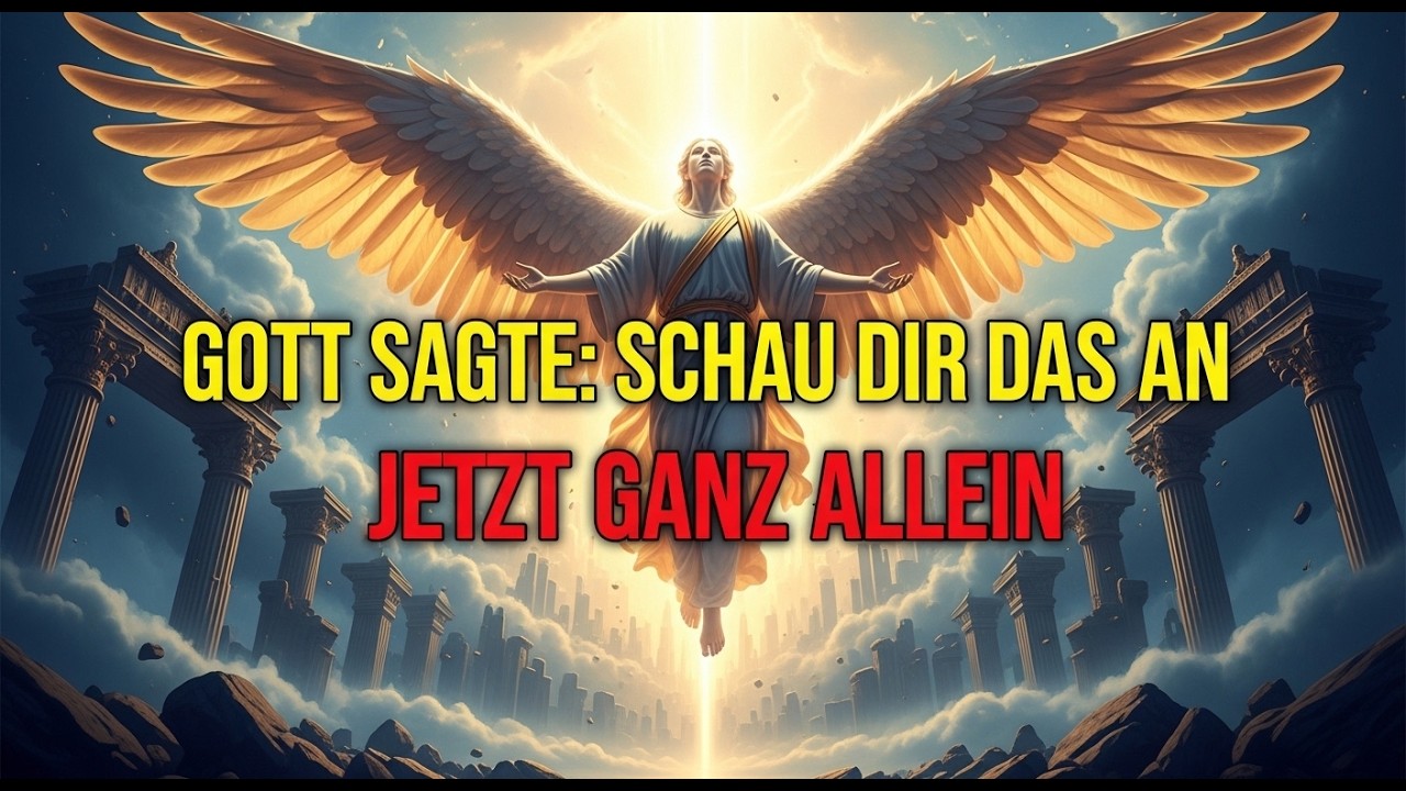 AUSERWÄHLTER: GOTT SAGT — SCHAU DIR DAS JETZT ALLEIN AN