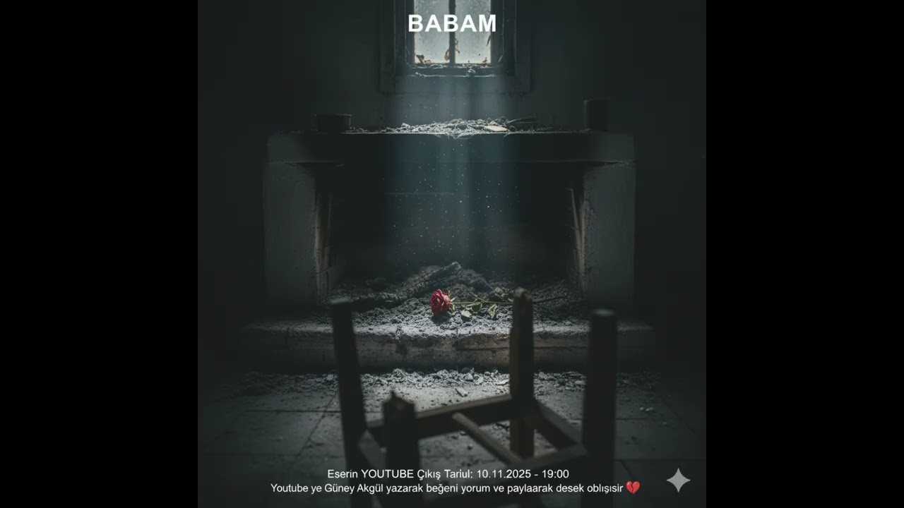 Babam &ndash; G&uuml;ney Akg&uuml;l 🥀🔥 #Arabesk #Ağıt #Gurbet