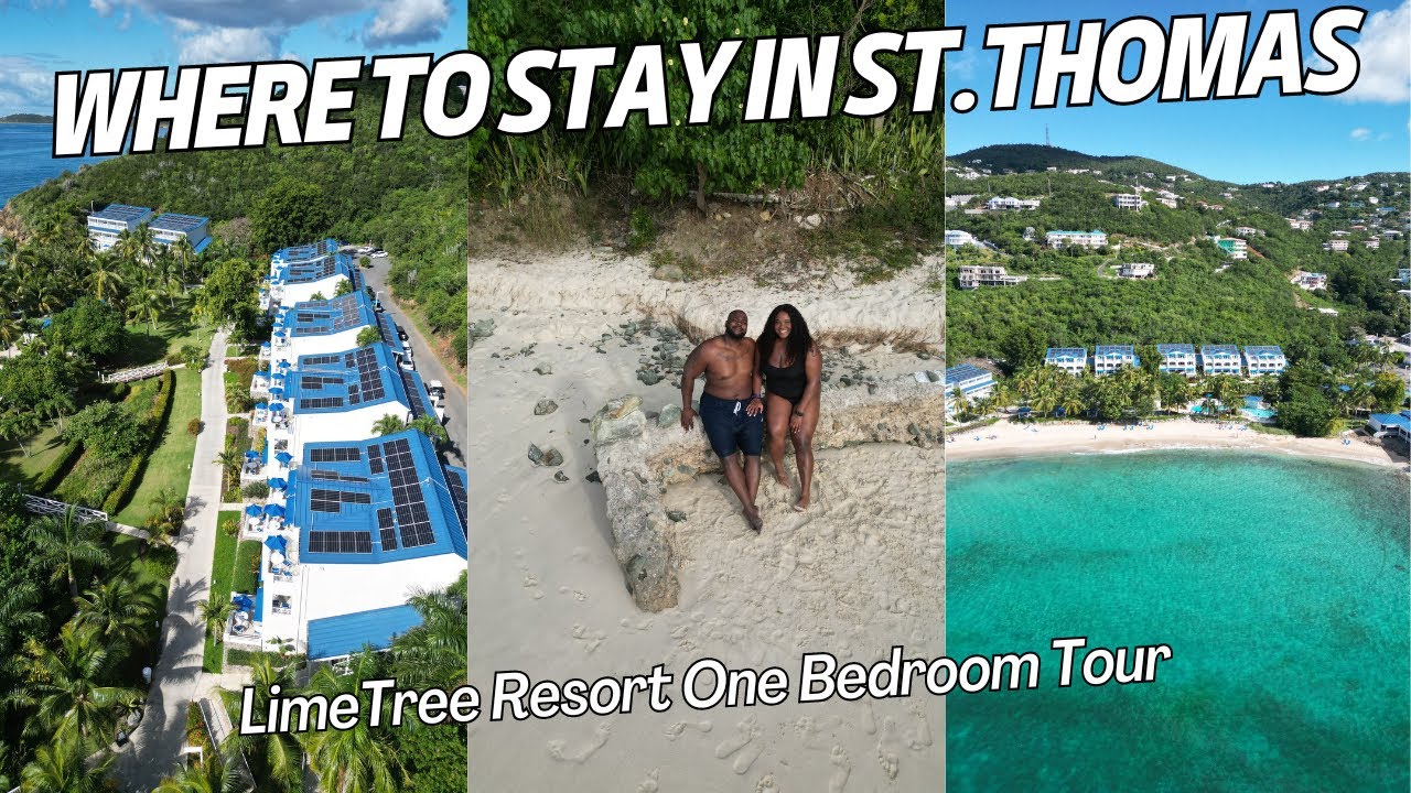 ST. THOMAS l US Virgin Islands l LimeTree Beach Resort 1-bedroom Tour