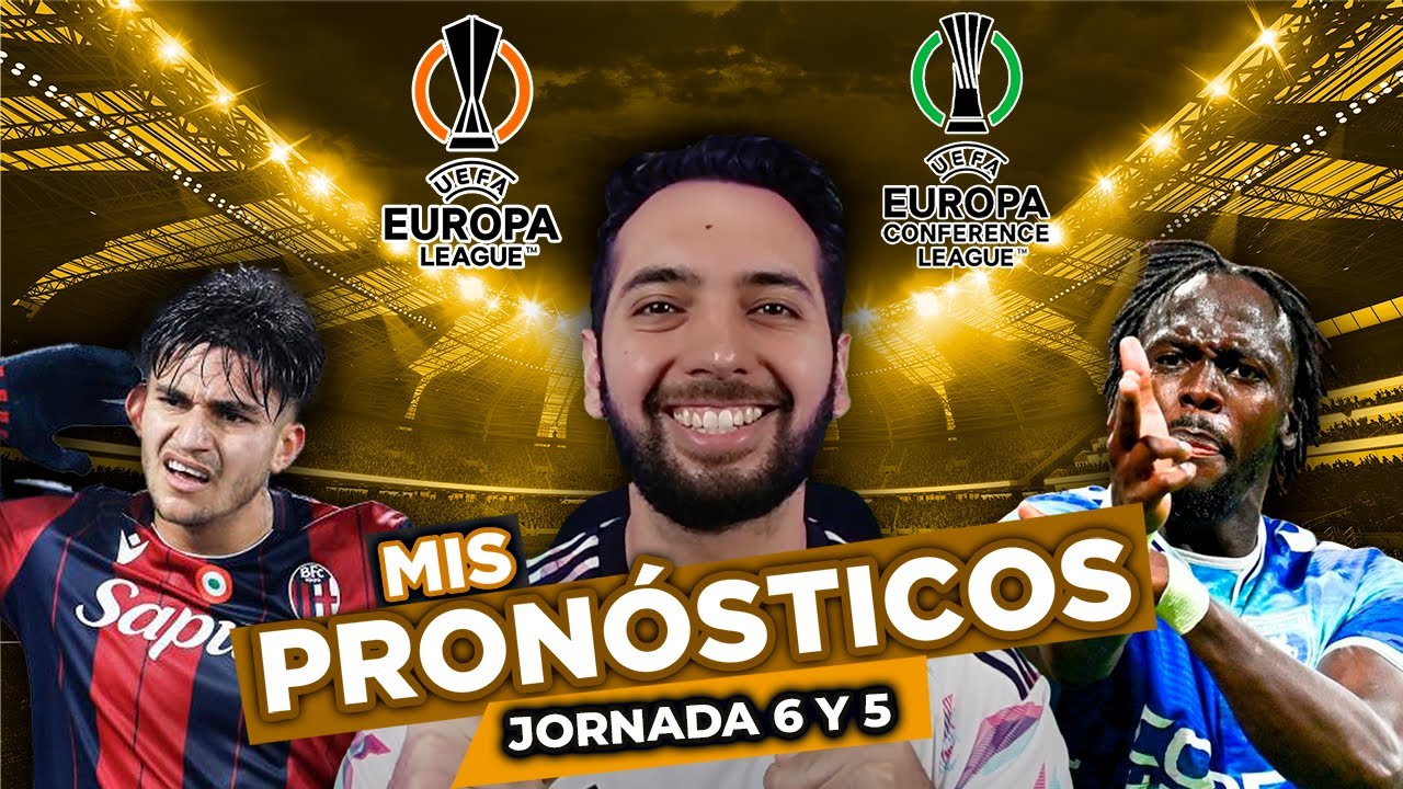 PRON&Oacute;STICOS UEFA EUROPA LEAGUE / UEFA CONFERENCE LEAGUE ⚽️🏆 | APUESTAS DEPORTIVAS | FUTBOL EUROPEO
