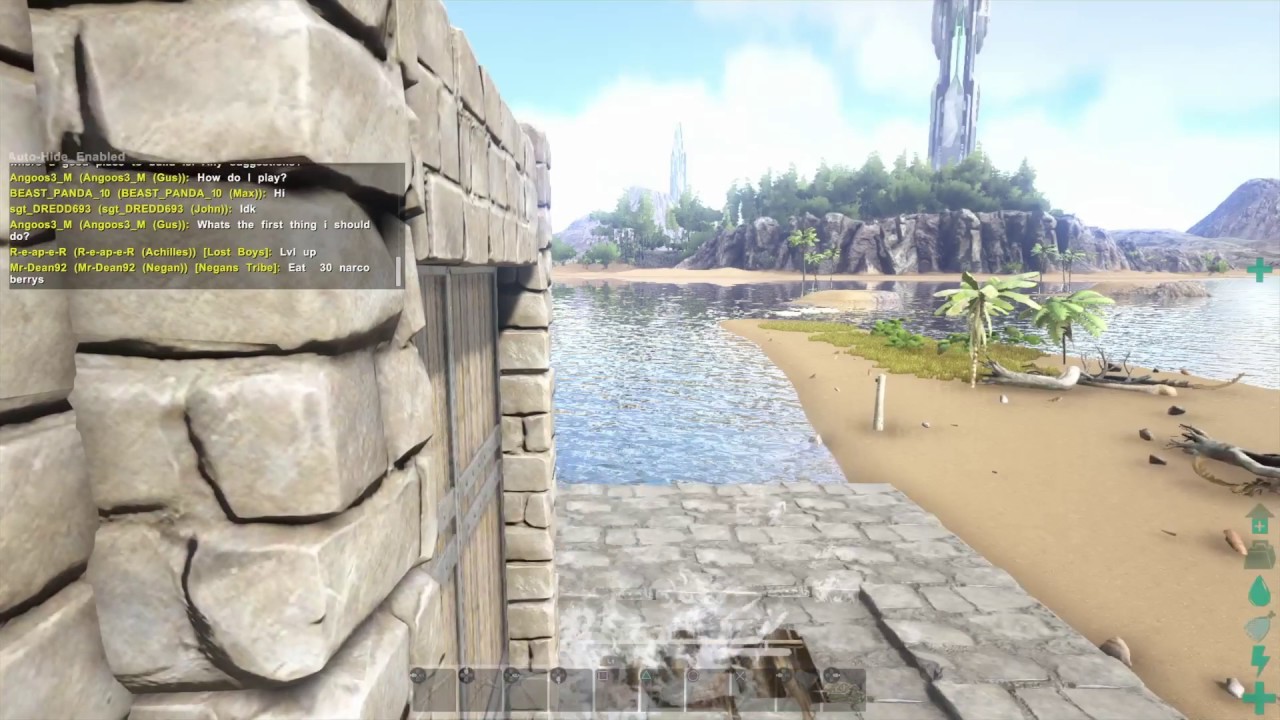 Ark survival: evolved - Raft stuck on beach... 2016-12-16