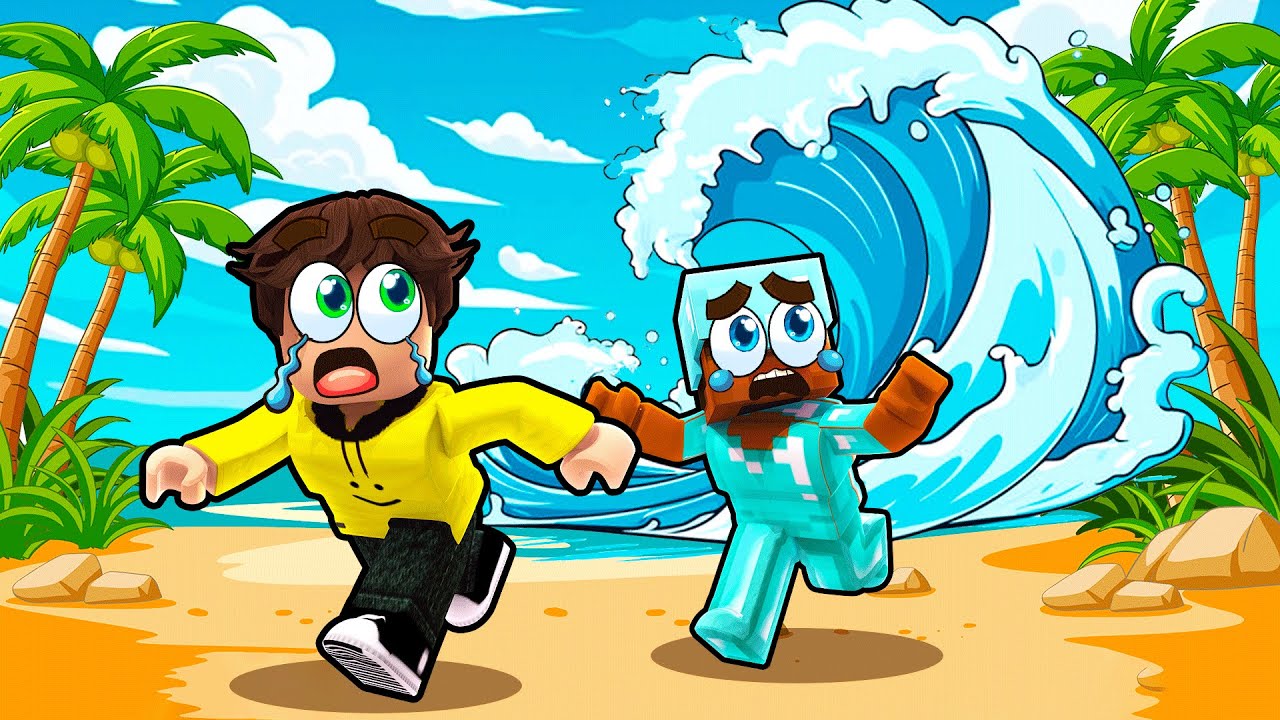 Rennen Voor Tsunami In Roblox
