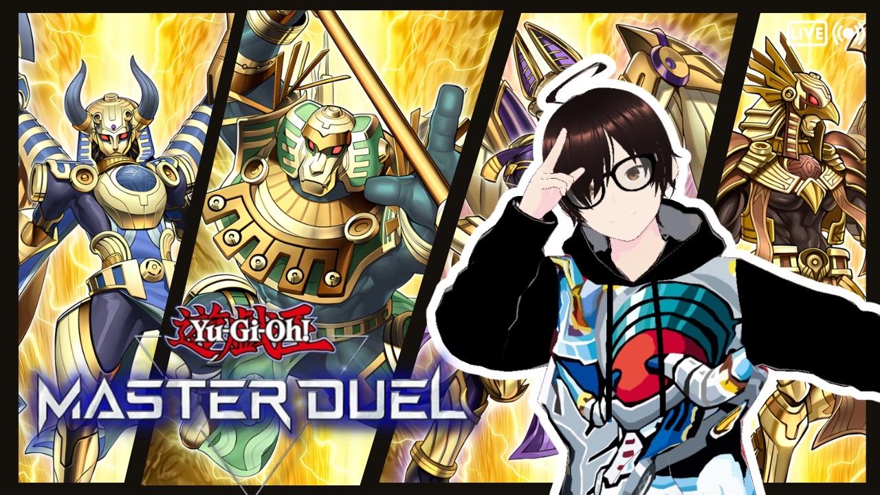 [🔴] KANARAZU KATSU! Mencoba Deck Pure Horus di awal season - Yu-Gi-Oh! Master Duel Indonesia