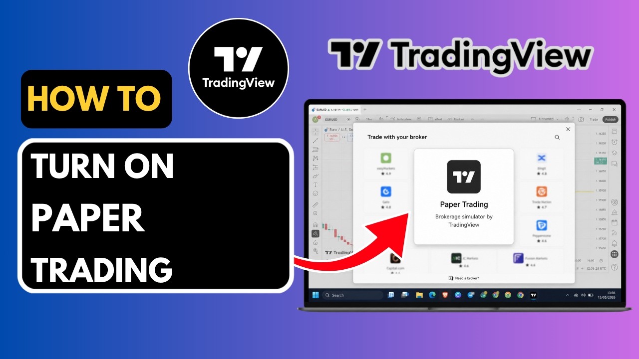 Как включить демо-запись на TradingView (сброс баланса в 100 000 долларов)