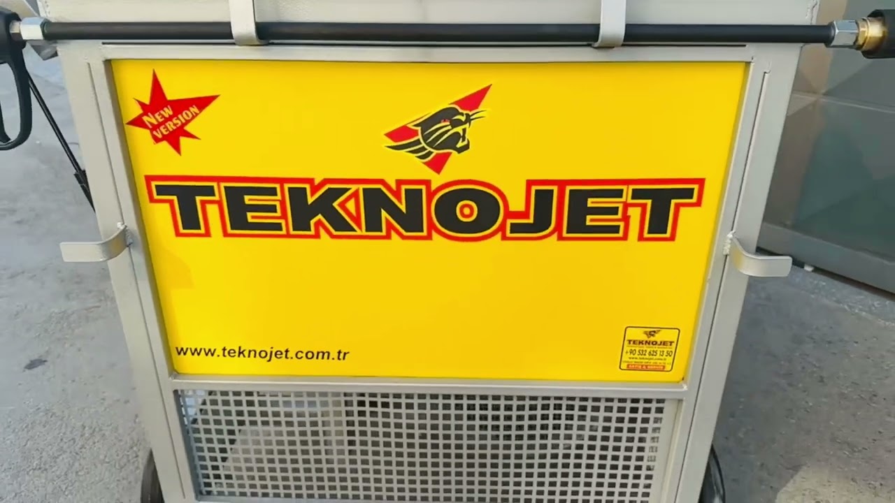 600 BAR YÜKSEK BASINÇLI SU JETİ TEKNOJET