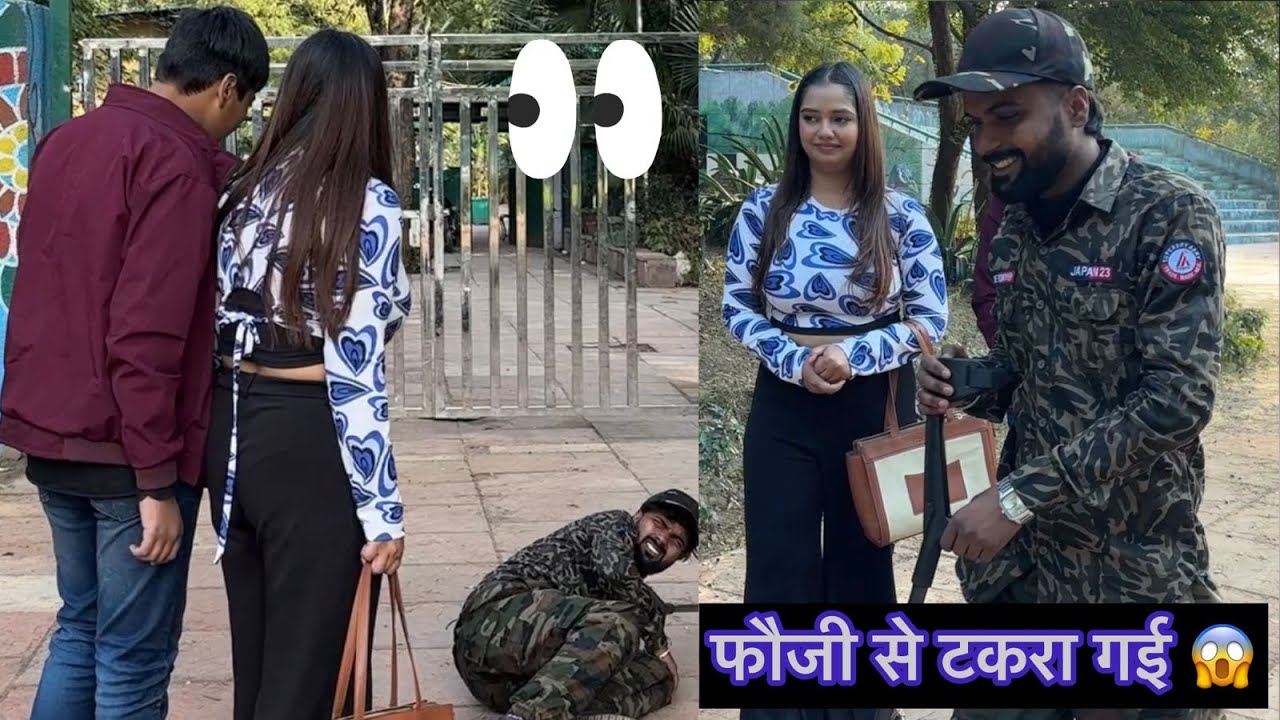 फौजी से टकरा गई अनजान लड़की।😱| Gandharv Production | Hindi Short Film 2026| Happy Republic Day 2026