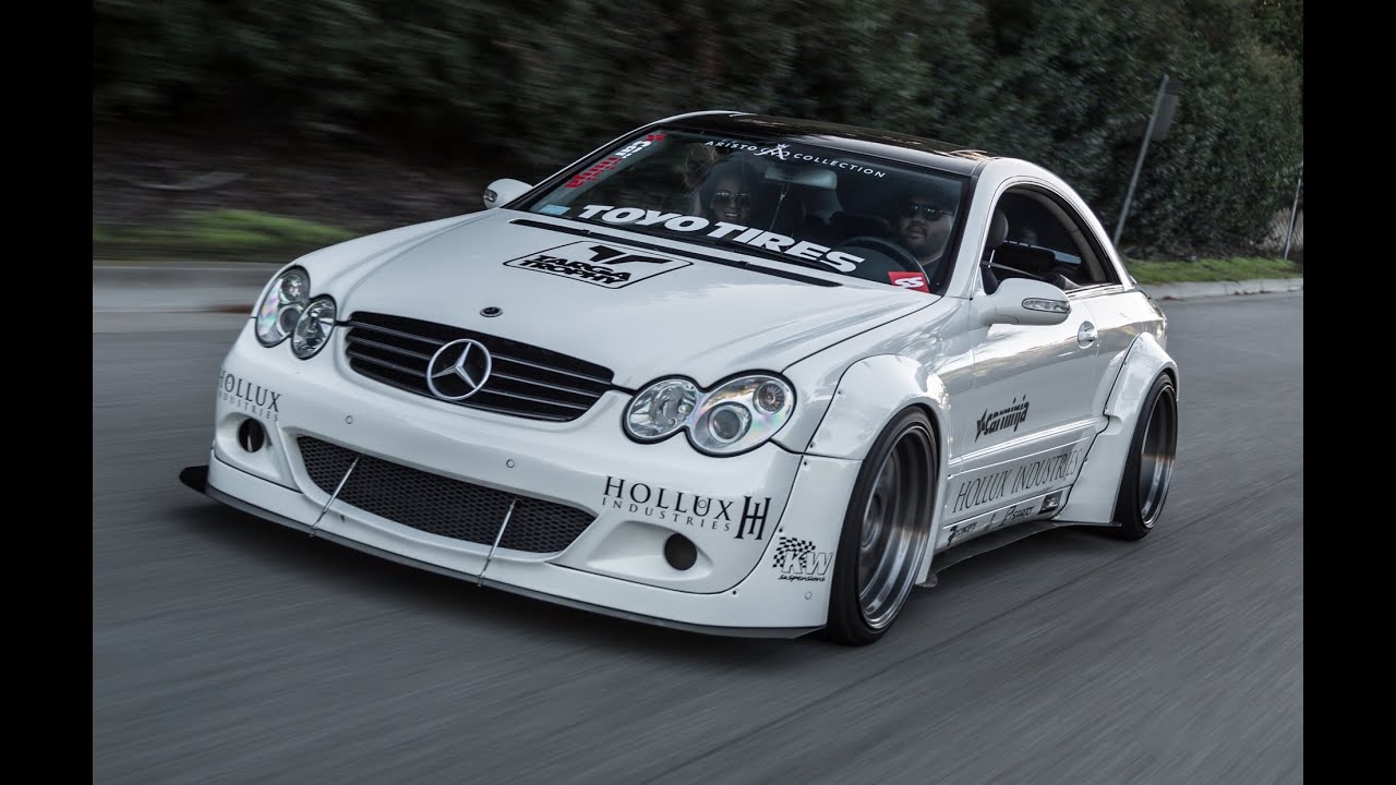 Rocket Bunny Mercedes-Benz CLK - Targa Trophy Holiday Cruise & Food Drive