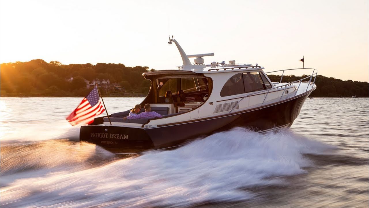 Hinckley TALARIA 43. Annapolis boat show. Часть 2