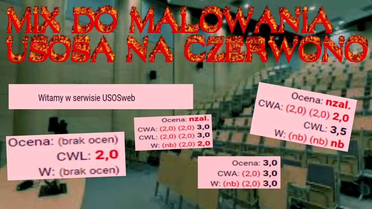 █▬█ █ ▀█▀  MIX DO MALOWANIA USOSA NA CZERWONO
