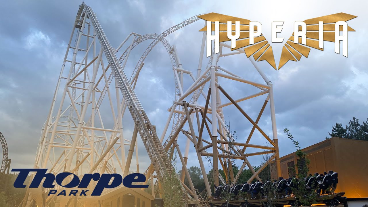 HYPERIA Opening Day Off Ride Footage 4K - Thorpe Park