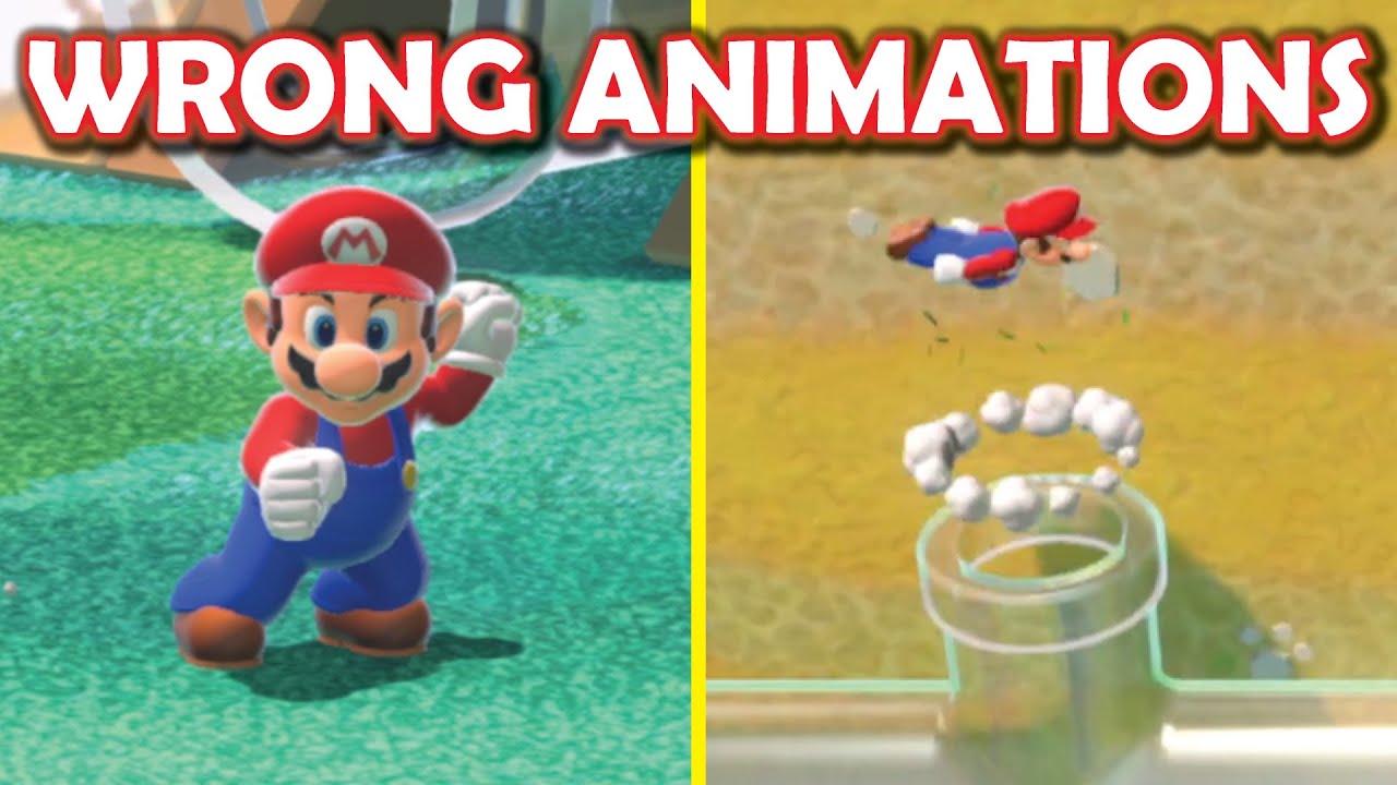 Марио с неправильными анимациями — это смешно [модификация Super Mario 3D World + Bowser's Fury]