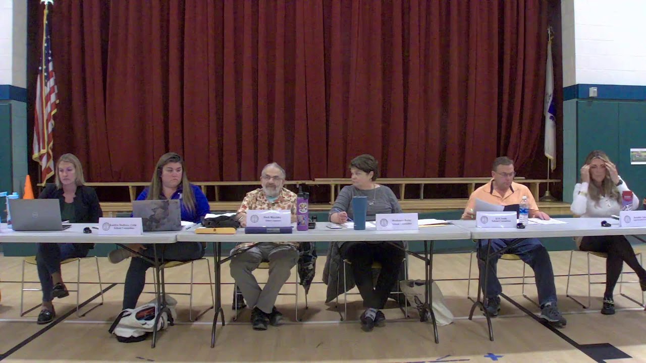 Erving School Committee - October 17, 2023