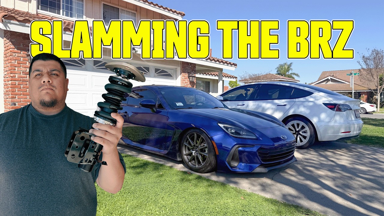 Lowering My Subaru BRZ On BC Racing Coilovers!