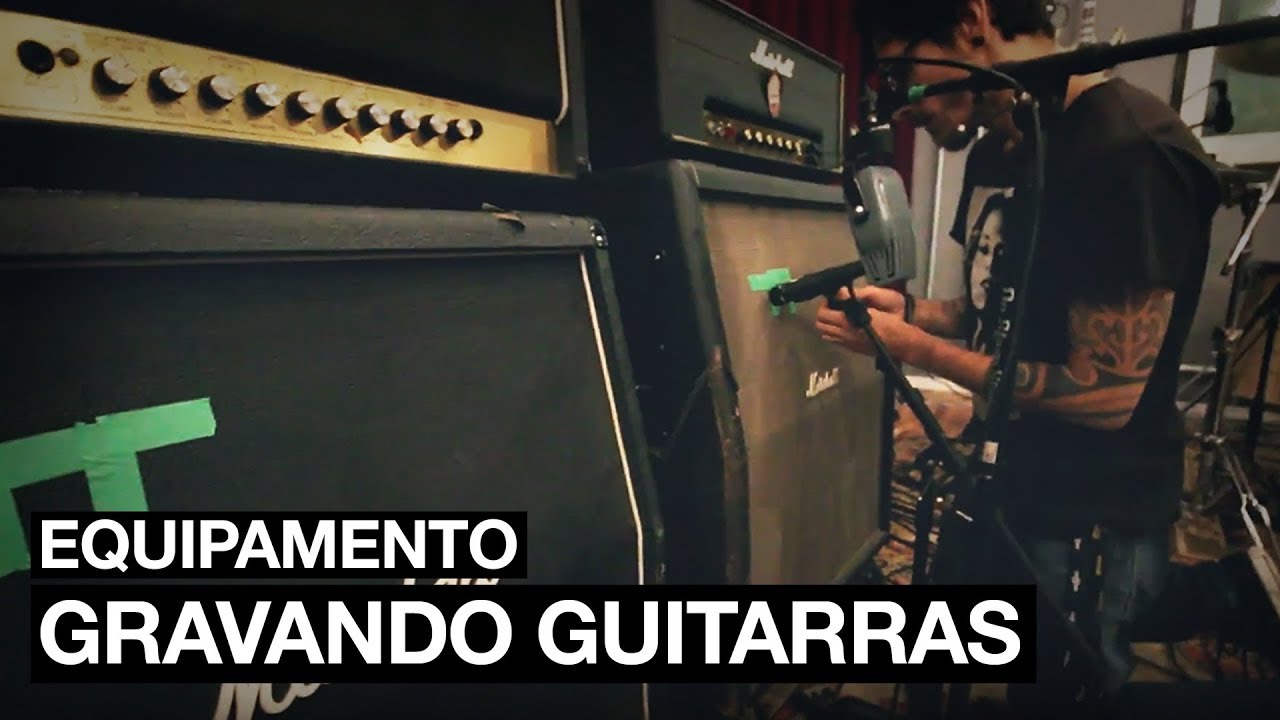 Misturando dois amplificadores para gravação de guitarra - EQUIPAMENTO