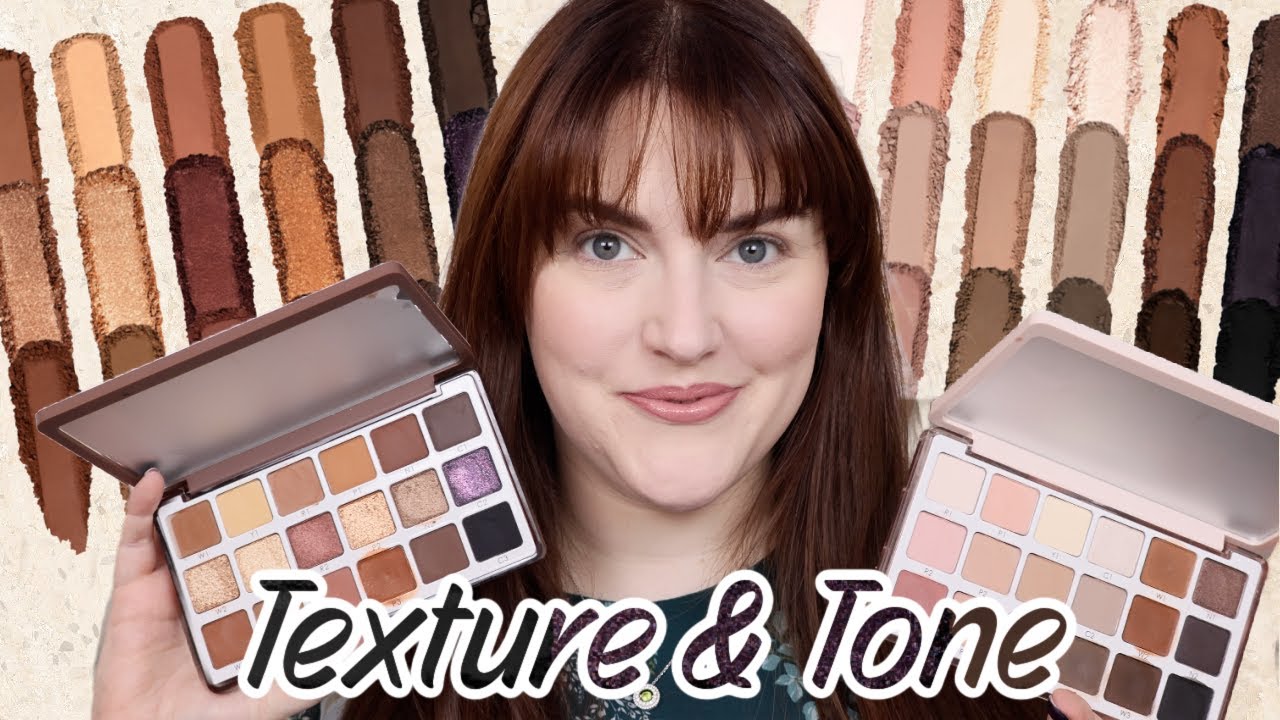 🌟NEW 🌟 NATASHA DENONA EYE SCULPT TEXTURE AND TONE EYESHADOW PALETTES | 4 LOOKS & COMPARISONS