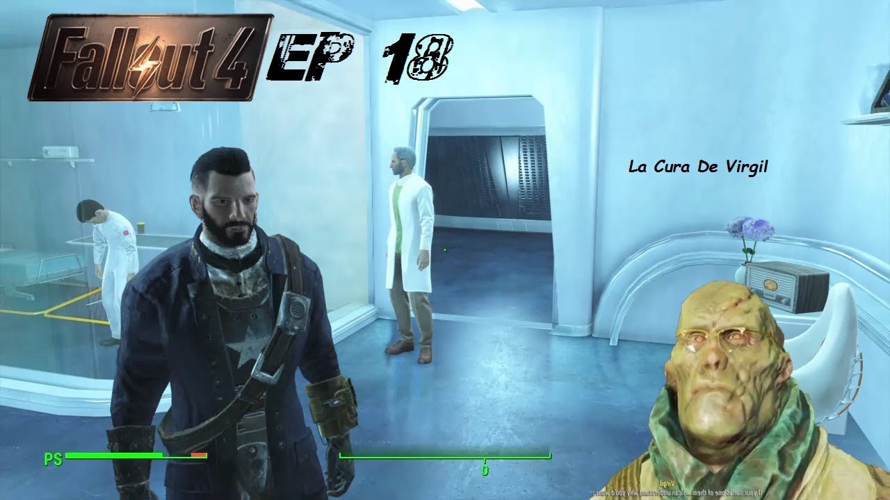 Fallout 4 Ep 18 Espa&ntilde;ol (El Instituto + la cura de Virgil)