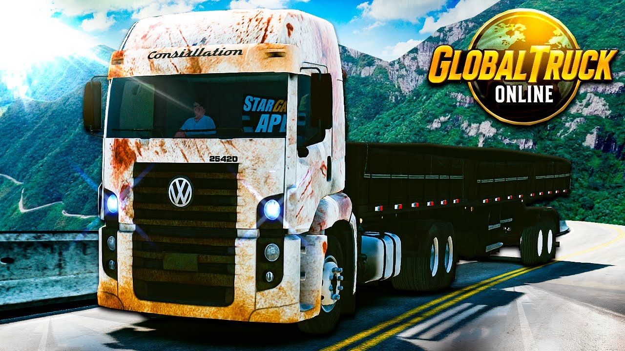ENTREI NA NOVA SERRA SECRETA DO GLOBAL TRUCK ONLINE! Atualização