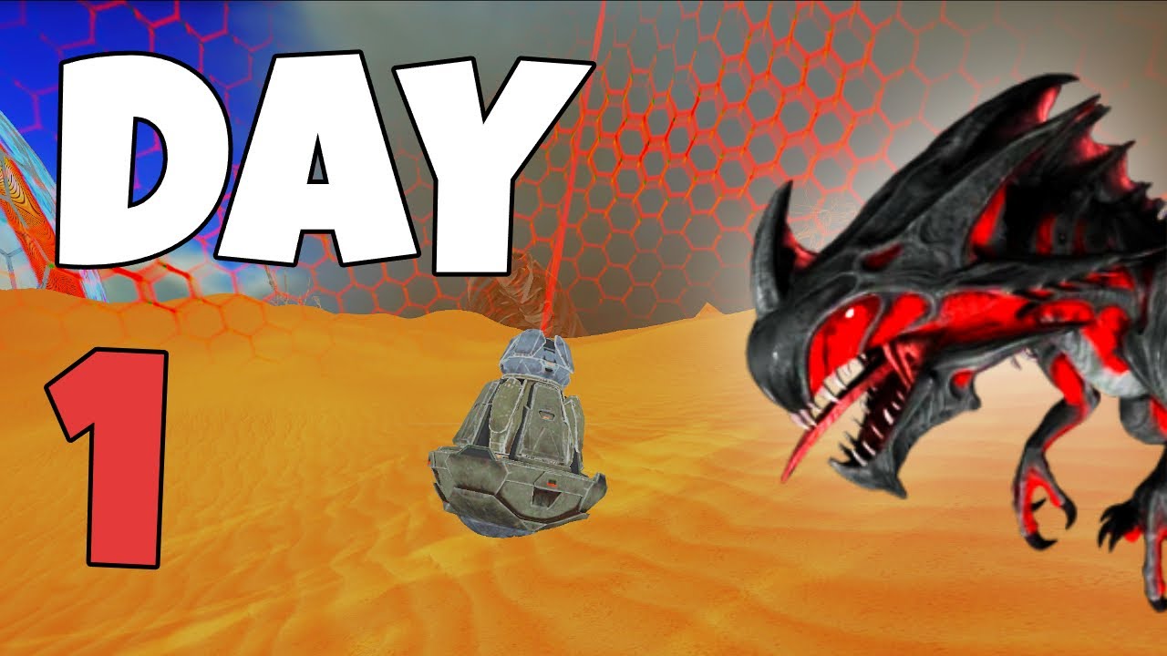 DAY 1 DUO on the MOST POPULATED server - MESA DUOS - ARK : Survival Evolved