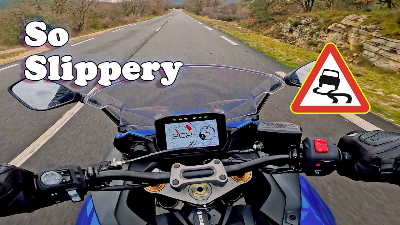 Suzuki Motorcycle Ride after 2 weeks of constant rain POV GSX 1000 GT