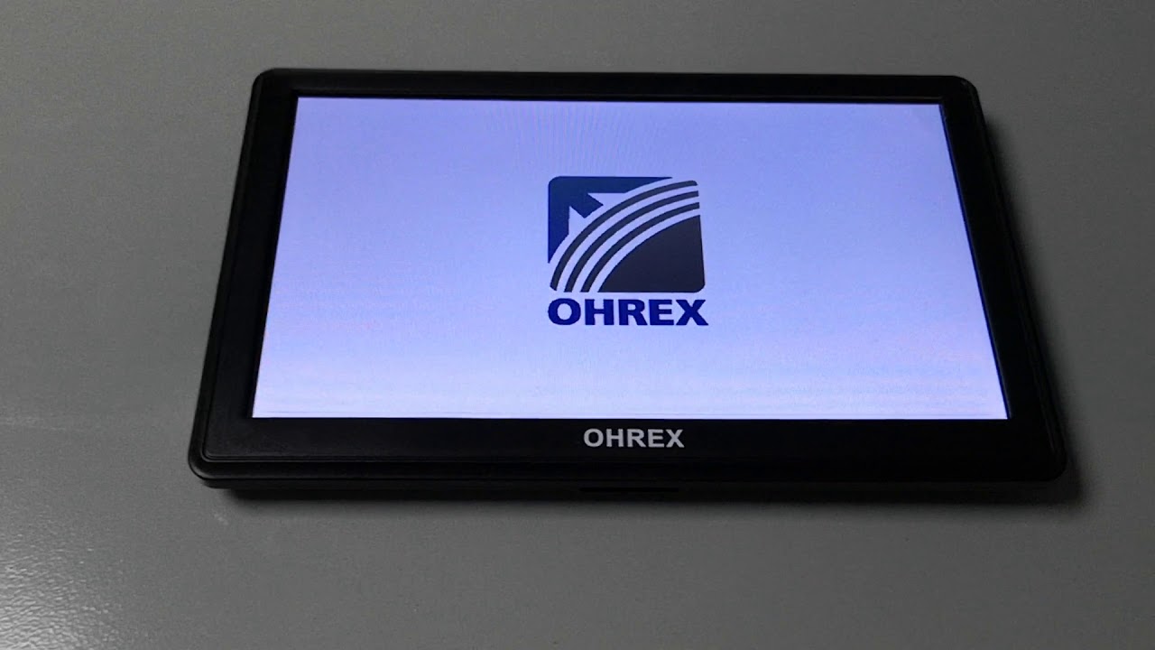 How to Exit auto-boot Navigation in OHREX Sat Nav GPS Navigation