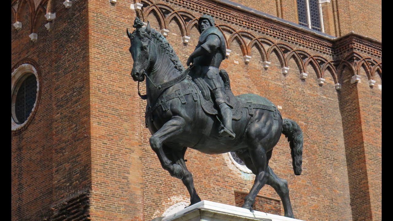 Condottiero Colleoni  (Venecia), de Verrocchio.
