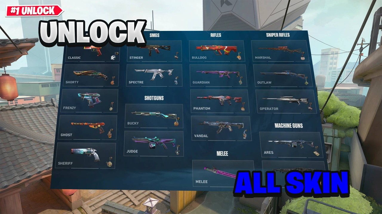 How To Use This Unlock All Valorant ?? (ALL SKINS UNLOCKED)