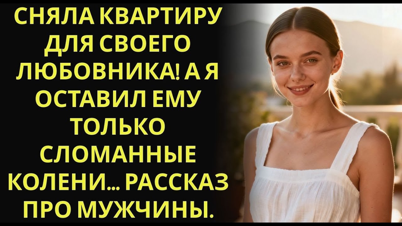 Сняла квартиру для своего любовника! А я оставил ему только сломанные колени    Рассказ про мужч