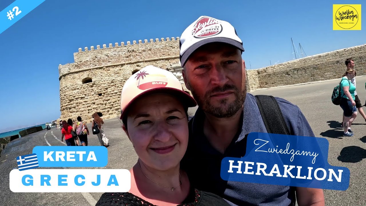 Heraklion - stolica Krety | Twierdza Wenecka, katedra Św. Menasa, souvlaki i spacer po mieście