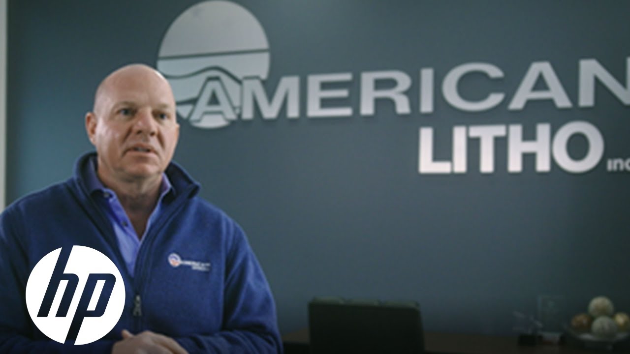 American Litho: HP Pagewide Web Press T250 HD & HP Brilliant Ink | PageWide Industrial Presses | HP