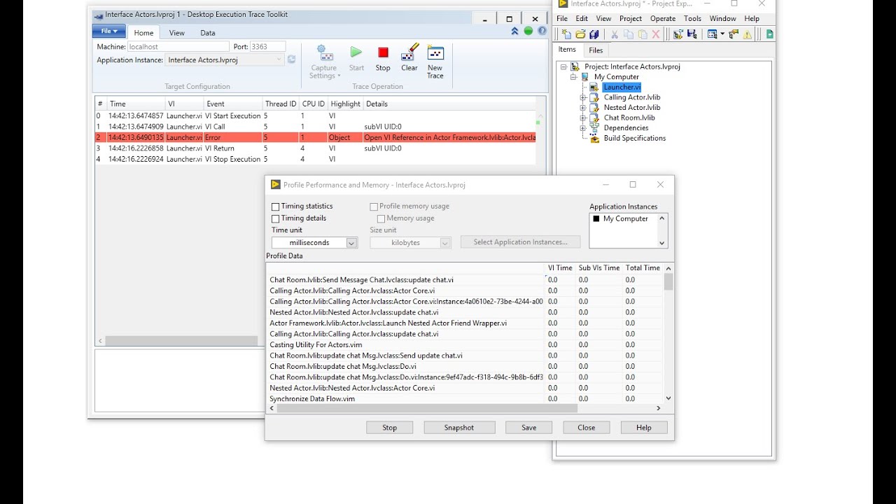 1 - Dynamic Code Analysis in LabVIEW