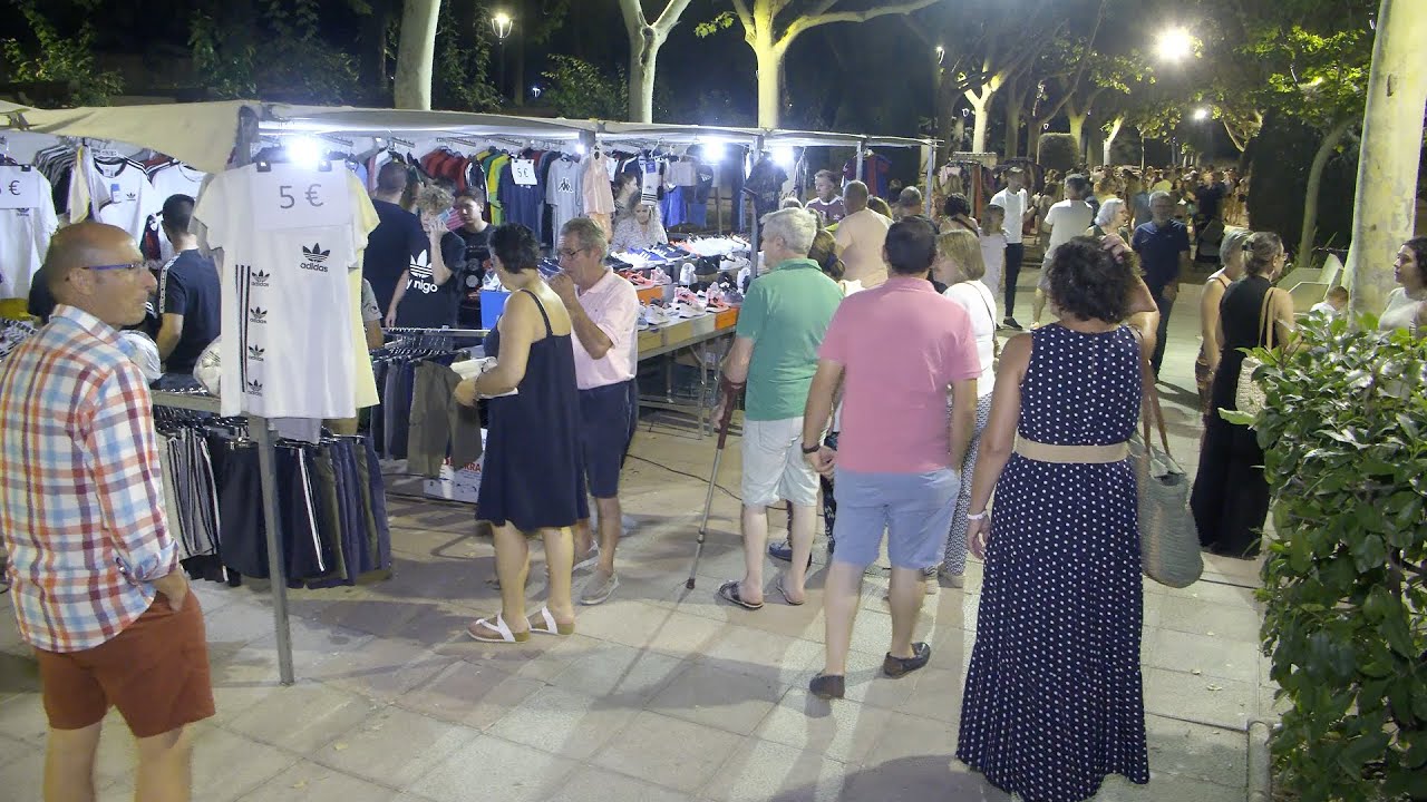 De tiendas a la fresca en Santa Cruz de Mudela