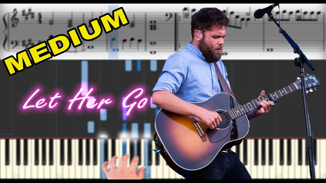Passenger - Let Her Go | Sheet Music & Synthesia Piano Tutorial