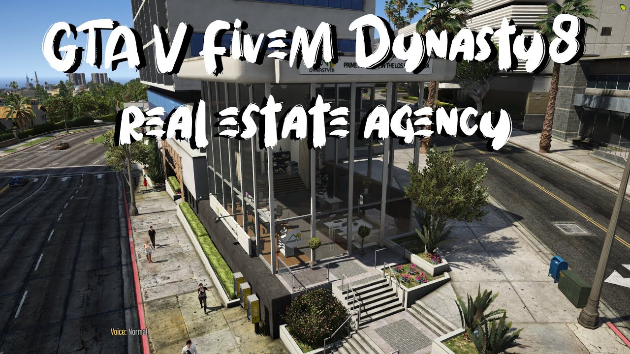 Gta V FiveM Dynasty8 Real Estate Agency MLO