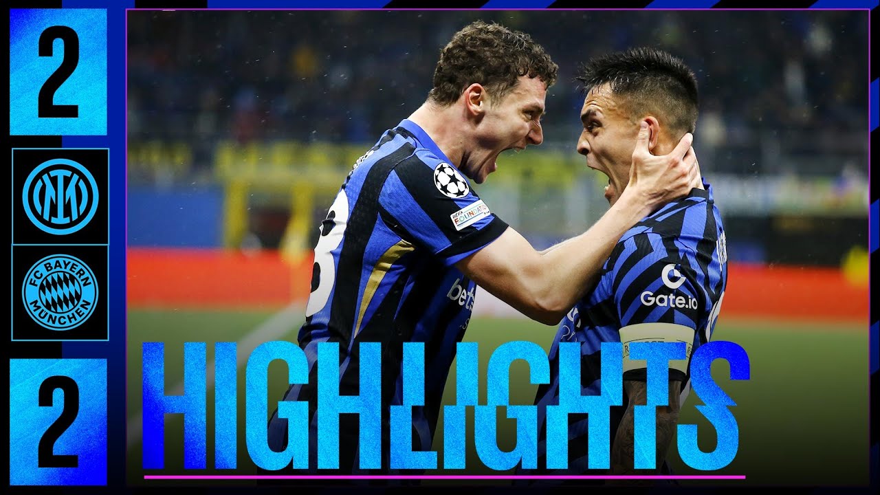 INTER AL CARDIOPALMO: SI VOLA IN SEMIFINALE 🖤💙| INTER 2-2 BAYERN MONACO | HIGHLIGHTS | UCL 24/25⚫🔵🇮🇹