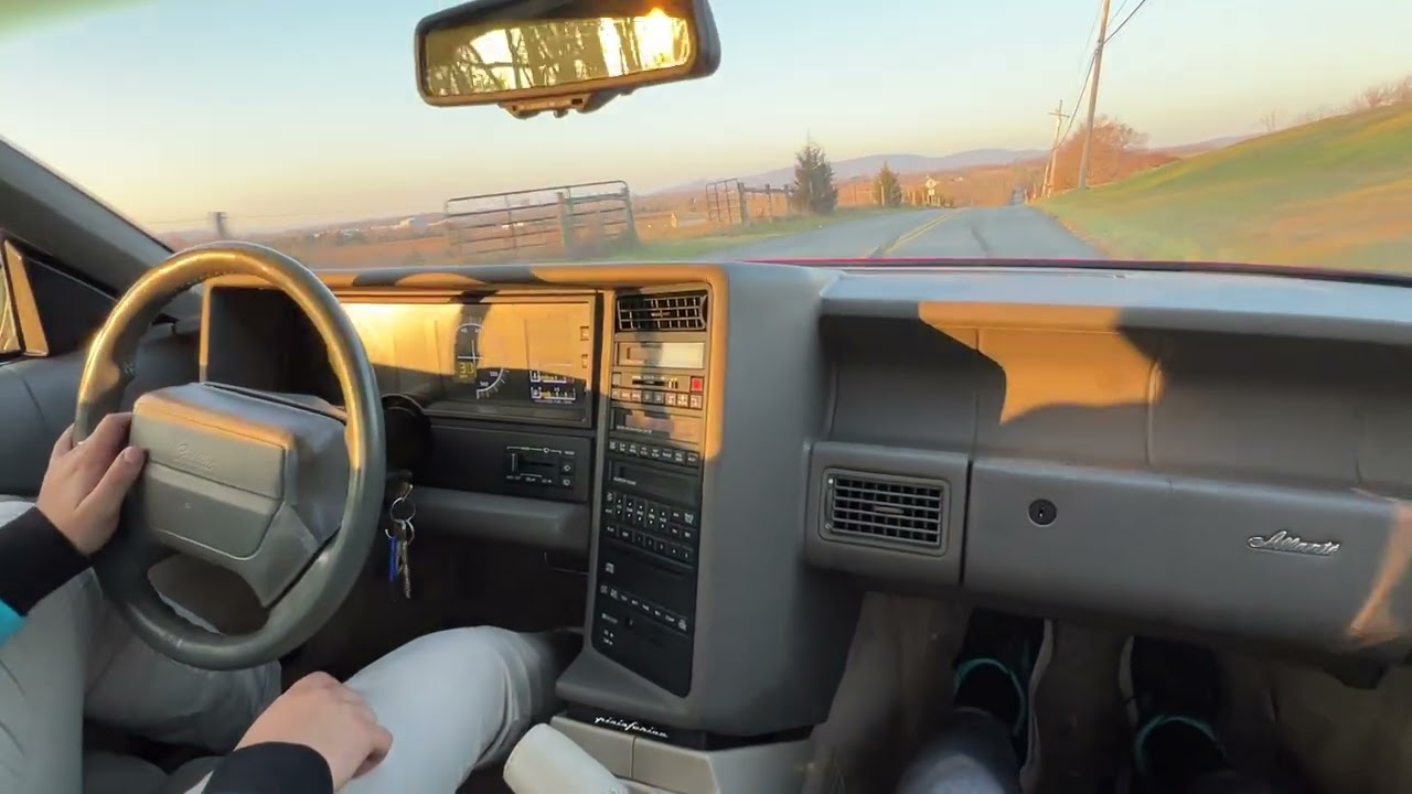 1993 Cadillac Allante Driving